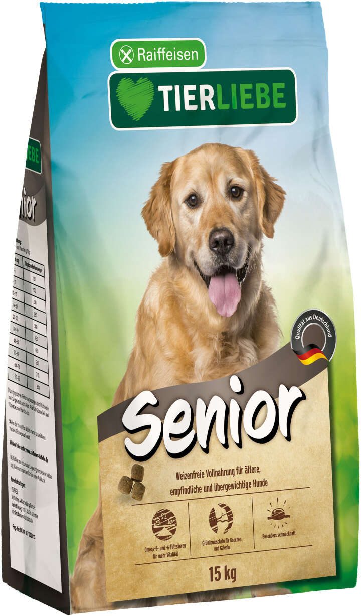 TIERLIEBE Hunde-Trockenfutter Senior